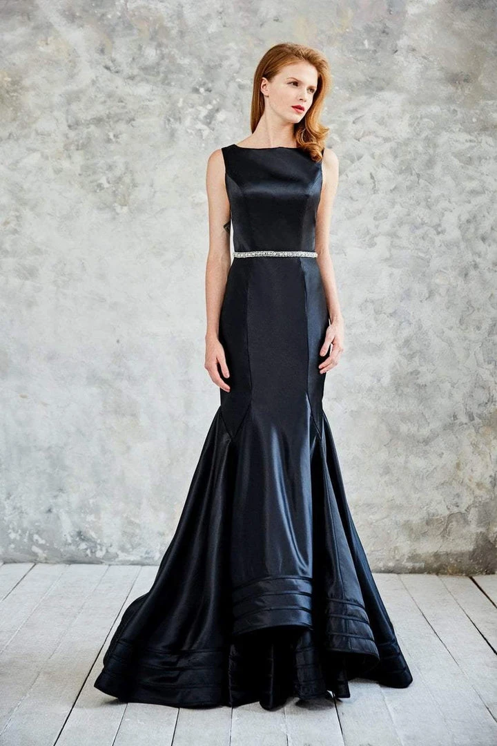 Formal Gowns Angela & Alison - 71021 Bateau Neck Trumpet Evening Gown 3 Formal Gowns Angela & Alison - 71021 Bateau Neck Trumpet Evening Gown