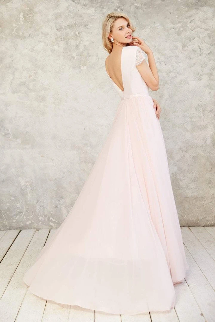 Formal Gowns Angela & Alison - 71026 Embellished V-neck Ballgown 6 Formal Gowns Angela & Alison - 71026 Embellished V-neck Ballgown