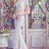 Angela & Alison - 71084 Two Piece Embroidered Trumpet Dress 2 Angela & Alison - 71084 Two Piece Embroidered Trumpet Dress