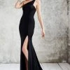 Formal Gowns Angela & Alison - 71092 Sleeveless Asymmetric Trumpet Dress