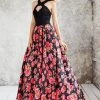 Formal Gowns Angela & Alison - 71096 Embellished Halter Floral A-line Dress