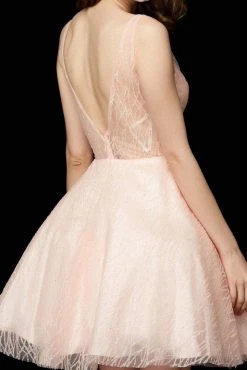 Angela & Alison - 72039 Sleeveless Embellished Tulle Cocktail Dress 20 Angela & Alison - 72039 Sleeveless Embellished Tulle Cocktail Dress