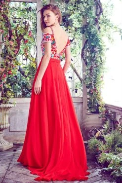 Angela & Alison - 771036 Off The Shoulder Sweetheart Embroidered Bodice Long Gown Formal Gowns 7 Angela & Alison - 771036 Off The Shoulder Sweetheart Embroidered Bodice Long Gown Formal Gowns