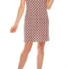 Anne Klein - 10798936 Patterned Print Loose Casual Dress Plus Size Dresses