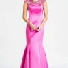 Ashley Lauren - 1043 Beaded Mermaid Evening Dress Formal Gowns
