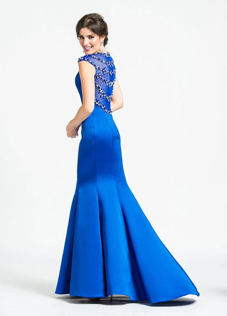 Ashley Lauren - 1043 Beaded Mermaid Evening Dress Formal Gowns 6 Ashley Lauren - 1043 Beaded Mermaid Evening Dress Formal Gowns