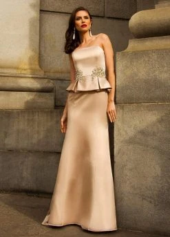 Ashley Lauren - 1079 Beaded Peplum Pageant Dress 17 Ashley Lauren - 1079 Beaded Peplum Pageant Dress