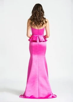 Ashley Lauren - 1079 Beaded Peplum Pageant Dress 15 Ashley Lauren - 1079 Beaded Peplum Pageant Dress