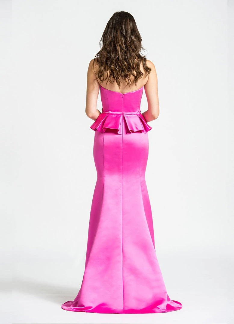 Ashley Lauren - 1079 Beaded Peplum Pageant Dress 6 Ashley Lauren - 1079 Beaded Peplum Pageant Dress