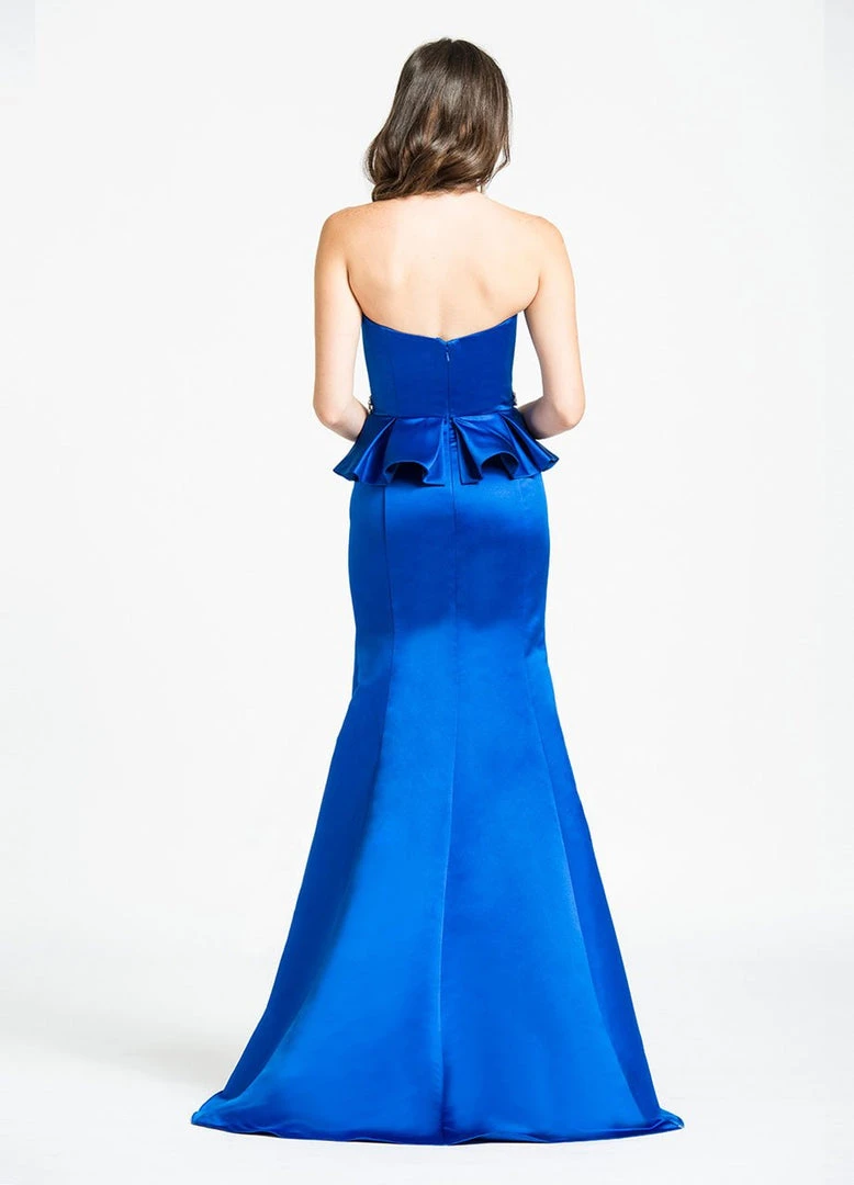 Ashley Lauren - 1079 Beaded Peplum Pageant Dress 12 Ashley Lauren - 1079 Beaded Peplum Pageant Dress