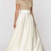 Ashley Lauren - 1251 Beaded Two Piece Ball Gown