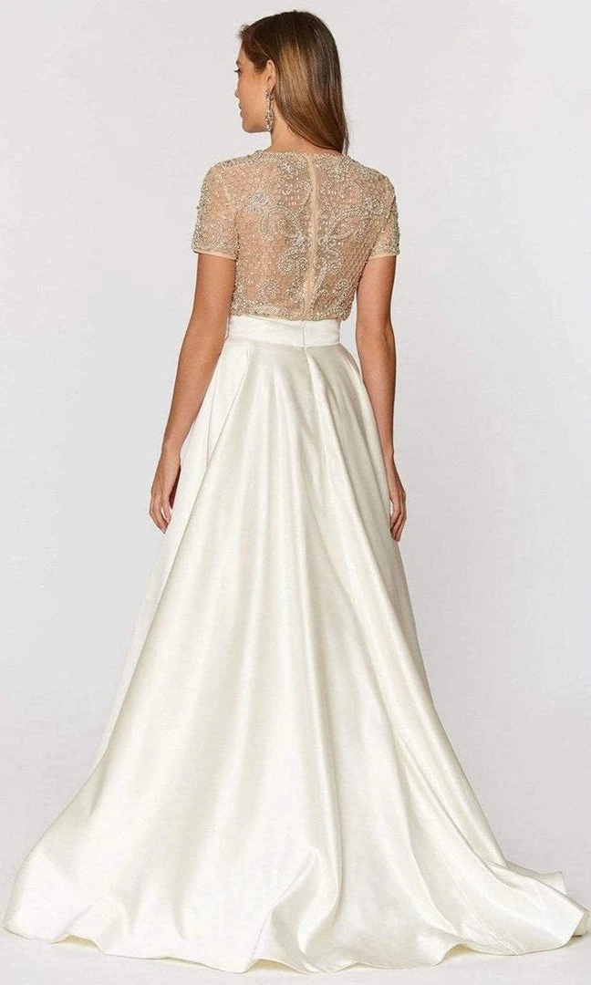 Ashley Lauren - 1251 Beaded Two Piece Ball Gown 4 Ashley Lauren - 1251 Beaded Two Piece Ball Gown