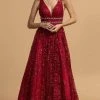 Aspeed Design - L2149 Sleeveless Plunging V-neck Long Gown Formal Gowns