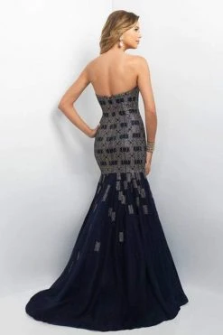 Blush By Alexia Designs Blush - 11130 Embellished Sweetheart Satin Mermaid Dress Formal Gowns 5 Blush By Alexia Designs Blush - 11130 Embellished Sweetheart Satin Mermaid Dress Formal Gowns