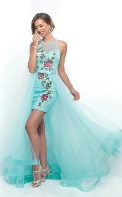 Blush By Alexia Designs Blush - 11205 Embellished Illusion Jewel Neck With Removable Skirt Cocktail Dresses 9 Blush By Alexia Designs Blush - 11205 Embellished Illusion Jewel Neck With Removable Skirt Cocktail Dresses