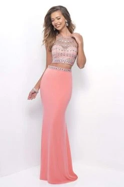 Blush By Alexia Designs Blush - 11248 Two-Piece Gem Embellished Halter Top Evening Gown 7 Blush By Alexia Designs Blush - 11248 Two-Piece Gem Embellished Halter Top Evening Gown
