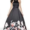 Blush By Alexia Designs - 11136Z Floral Print Mikado Ballgown