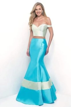 Formal Gowns Blush By Alexia Designs - 11313 Off The Shoulder Mikado Mermaid Dress