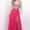 Formal Gowns Blush By Alexia Designs - 11350 Sweetheart Chiffon A-Line Dress