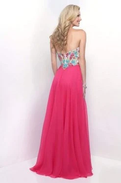 Formal Gowns Blush By Alexia Designs - 11350 Sweetheart Chiffon A-Line Dress