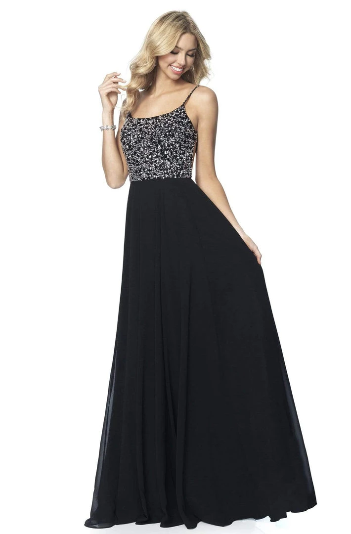 Blush By Alexia Designs - 11920 Jewel Beaded Top Flowy Chiffon Gown 5 Blush By Alexia Designs - 11920 Jewel Beaded Top Flowy Chiffon Gown