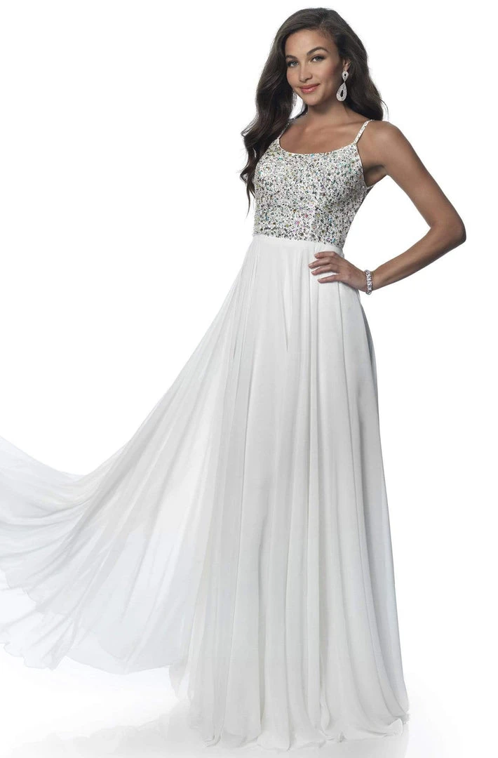 Blush By Alexia Designs - 11920 Jewel Beaded Top Flowy Chiffon Gown 6 Blush By Alexia Designs - 11920 Jewel Beaded Top Flowy Chiffon Gown