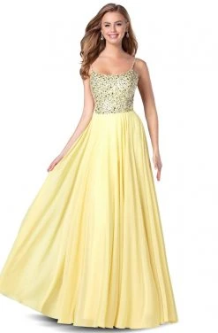 Blush By Alexia Designs - 11920 Jewel Beaded Top Flowy Chiffon Gown 15 Blush By Alexia Designs - 11920 Jewel Beaded Top Flowy Chiffon Gown