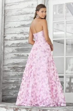 Formal Gowns Blush By Alexia Designs - 5109 Sweetheart Tulle A-Line Dress