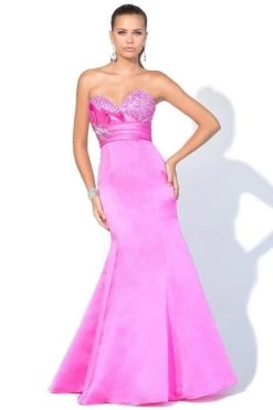 Blush By Alexia Designs - 9304 Beaded Sweetheart Satin Trumpet Gown Formal Gowns 7 Blush By Alexia Designs - 9304 Beaded Sweetheart Satin Trumpet Gown Formal Gowns