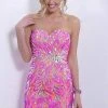 Blush By Alexia Designs - Beaded Sweetheart Sheath Dress X152 1 Blush By Alexia Designs - Beaded Sweetheart Sheath Dress X152