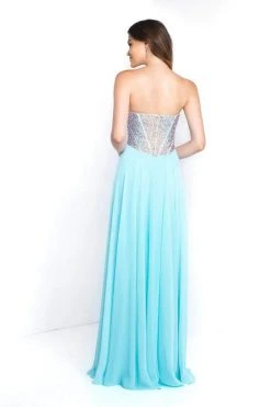 Formal Gowns Blush By Alexia Designs - C1077 Beaded Sweetheart Chiffon A-line Gown