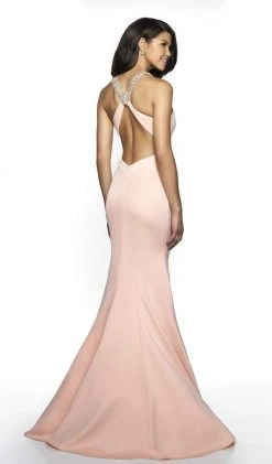 Blush By Alexia Designs - C2025 Tonal Beaded Halter Mermaid Gown Formal Gowns 9 Blush By Alexia Designs - C2025 Tonal Beaded Halter Mermaid Gown Formal Gowns
