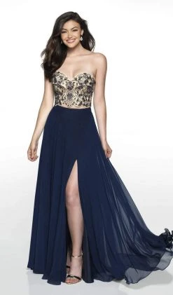 Formal Gowns Blush By Alexia Designs - C2089 Two Piece Beaded Strapless Gown 7 Formal Gowns Blush By Alexia Designs - C2089 Two Piece Beaded Strapless Gown