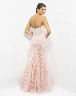 Formal Gowns Blush By Alexia Designs - Embroided Floral Strapless Mermaid Gown 9582 11 Formal Gowns Blush By Alexia Designs - Embroided Floral Strapless Mermaid Gown 9582