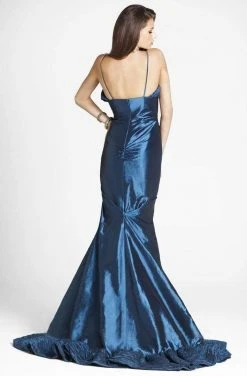 Blush By Alexia Designs - P017 Sleeveless Ruffled Evening Gown Formal Gowns