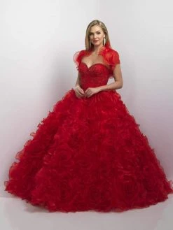 Blush By Alexia Designs - Q175 Ruffled Sweetheart Ballgown