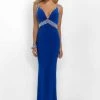 Formal Gowns Blush By Alexia Designs - Sequined V-Neck Jersey Sheath Dress 11032 2 Formal Gowns Blush By Alexia Designs - Sequined V-Neck Jersey Sheath Dress 11032