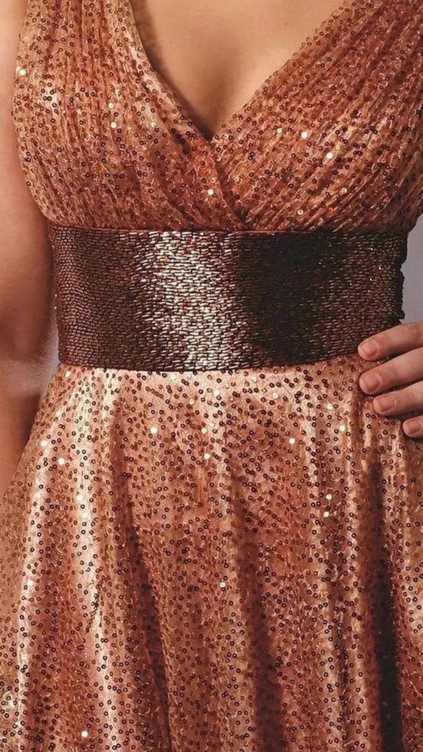 Cocktail Dresses Blush By Alexia Designs - Sparkling V-Neck Cocktail Dress 9131 5 Cocktail Dresses Blush By Alexia Designs - Sparkling V-Neck Cocktail Dress 9131