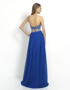 Formal Gowns Blush By Alexia Designs - Two Piece Halter Long Gown 9935 11 Formal Gowns Blush By Alexia Designs - Two Piece Halter Long Gown 9935