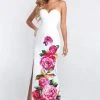 Blush By Alexia Designs Formal Gowns Blush - C1038 Floral Printed Strapless Sweetheart Dress 2 Blush By Alexia Designs Formal Gowns Blush - C1038 Floral Printed Strapless Sweetheart Dress