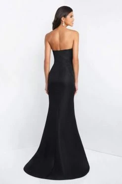 Blush By Alexia Designs Formal Gowns Blush - C1038 Floral Printed Strapless Sweetheart Dress