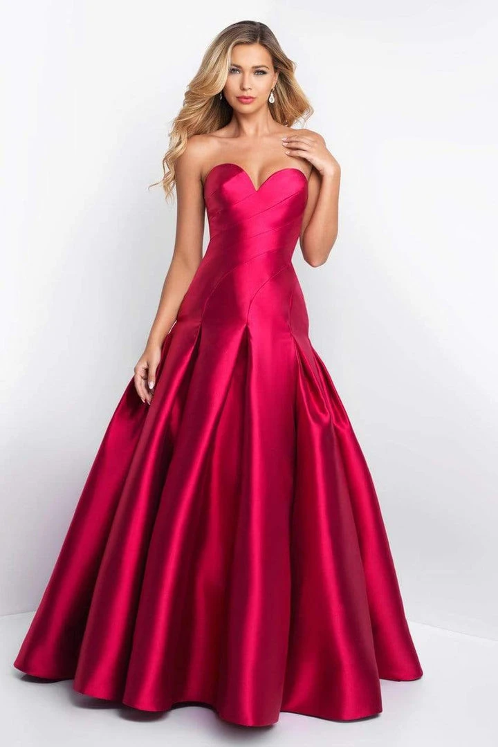 Blush By Alexia Designs Blush - C1067 Strapless Asymmetrical Sculpted Mikado Ballgown Formal Gowns 3 Blush By Alexia Designs Blush - C1067 Strapless Asymmetrical Sculpted Mikado Ballgown Formal Gowns