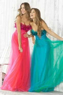 Blush By Alexia Designs Blush - Feathered Sweetheart Chiffon A-Line Gown 5105 Formal Gowns 11 Blush By Alexia Designs Blush - Feathered Sweetheart Chiffon A-Line Gown 5105 Formal Gowns