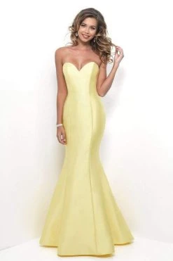 Blush By Alexia Designs Formal Gowns Blush - Strapless Sophisticated Sweetheart Mermaid Gown 11238