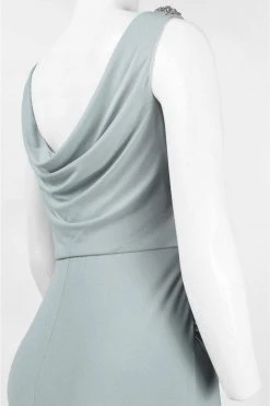 Cachet - Cowl Back Jersey Dress 57023 Formal Gowns 9 Cachet - Cowl Back Jersey Dress 57023 Formal Gowns