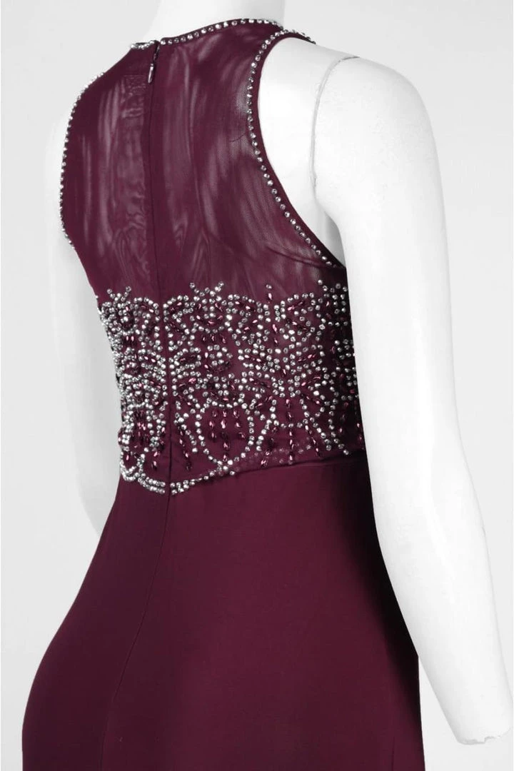 Formal Gowns Cachet - Sequined Long Dress 56872 9 Formal Gowns Cachet - Sequined Long Dress 56872