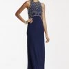 Formal Gowns Cachet - Sequined Long Dress 56872 2 Formal Gowns Cachet - Sequined Long Dress 56872