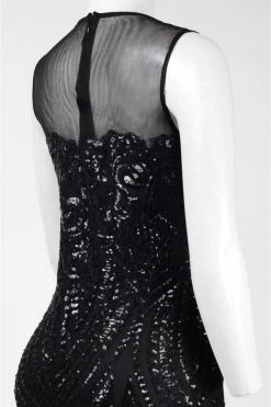 Cachet - Sequined Long Dress 57753 Formal Gowns