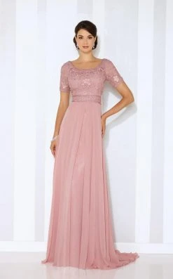 Formal Gowns Cameron Blake By Mon Cheri - Dress In Mauve 116666 - 1 Pc Mauve In Sizes 8 Available