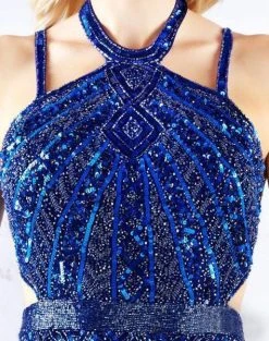 Cassandra Stone - 4872A Bedazzled Halter Sheath Dress With Train 7 Cassandra Stone - 4872A Bedazzled Halter Sheath Dress With Train